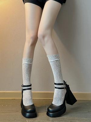 Женские туфли на высоком каблуке 2024 весна и осень новые водонепроницаемые туфли на платформе с толстым каблуком в стиле ретро принцессы французские туфли Мэри Джейн туфли Барби