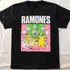 Футболка Ramones We're Happy Family, Футболка Ramones Тур 1977, Унисекс футболка Ramones Punk Rock