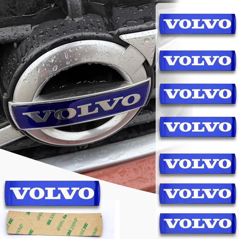 Для VOLVO XC60 S60 XC70 XC90 S40 V40 V60 Передняя решетка Эмблема значок Задняя крышка багажника Наклейка Наклейка на руль Аксессуары
