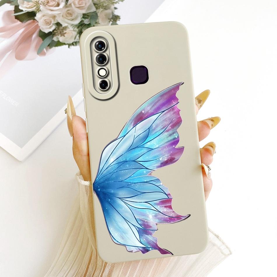 For Infinix Hot 8 / Hot 8 Lite X650 X650C X650B X650D Cute Cat Flower Cartoon Phone Case Shockproof Soft Silicone Covers Bumpers