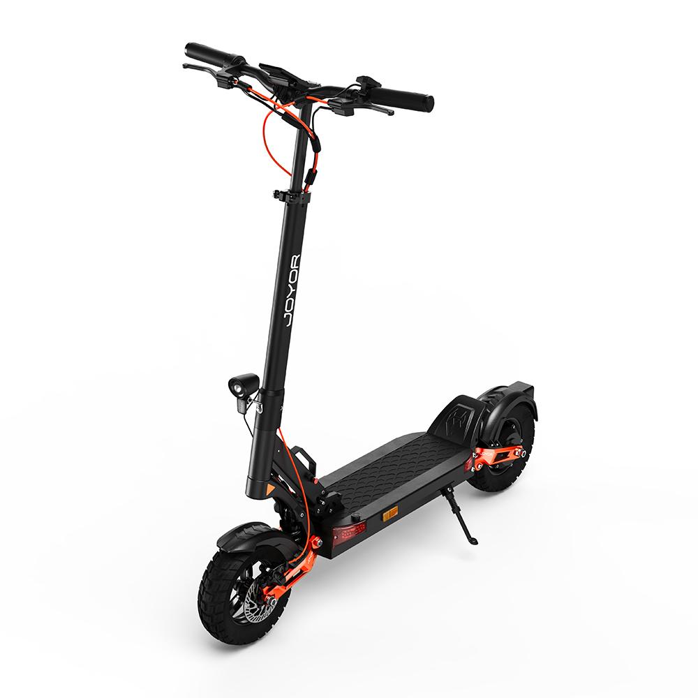 Joyor T6 Black 600W Motor 48V18AH Battery 10 Inch Inflatable Tire Front and Rear Disc Brake Aluminum Alloy Frame Electric Scooter
