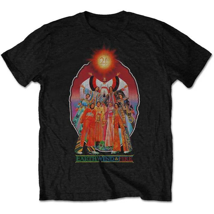Fan Favorite Earth Wind And Fire Let's Groove All Size Black TShirt SA424