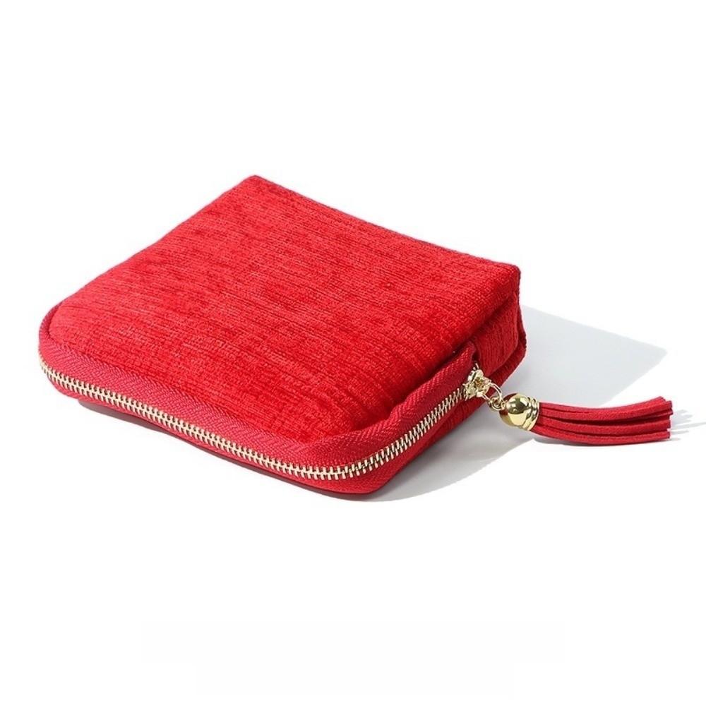 Velvet Jewelry Packing Bag Tassel Jewelry Holder Cosmetic Bag Jewelry Storage Bag  Necklaces