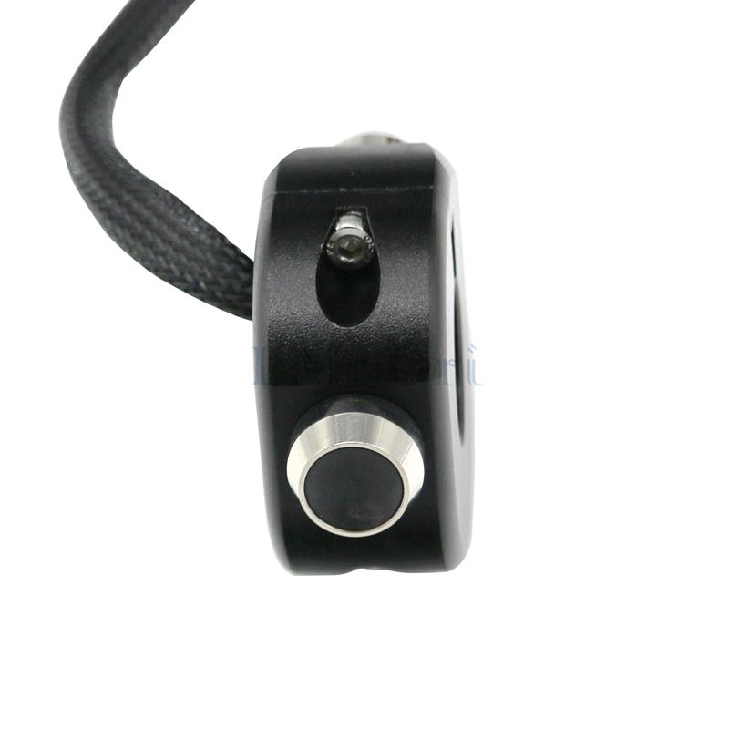 LMoDri мотоцикл 7/8 "мгновенный переключатель с защелкой 22 мм переключатели из алюминиевого сплава ручки для мотоцикла сброс