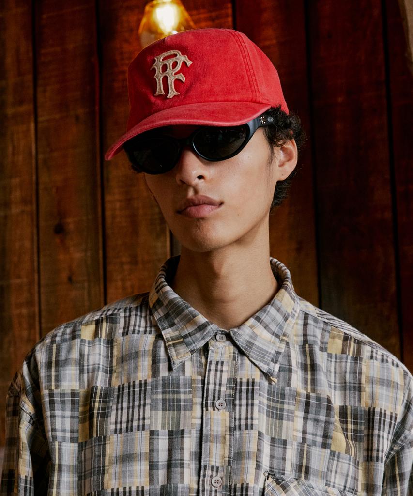 PENFIELD Выстиранная кепка-унион Красный_Fs7Ah023