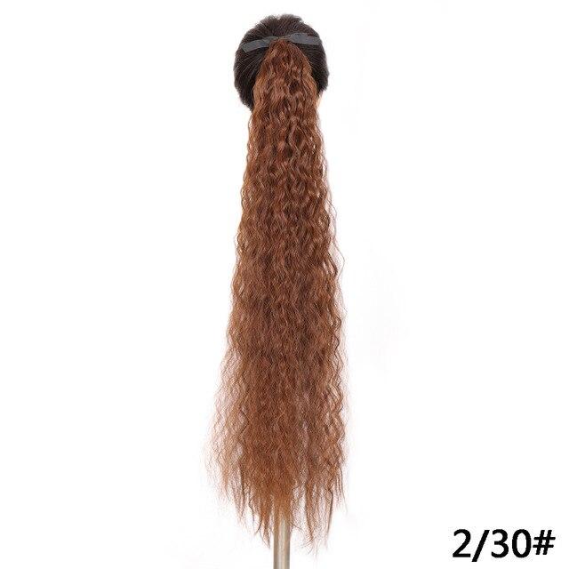 Женский хвост, длинные волнистые волосы, на заколке, конский хвост, черный, светлый, синтетическое термостойкое волокно LUPU