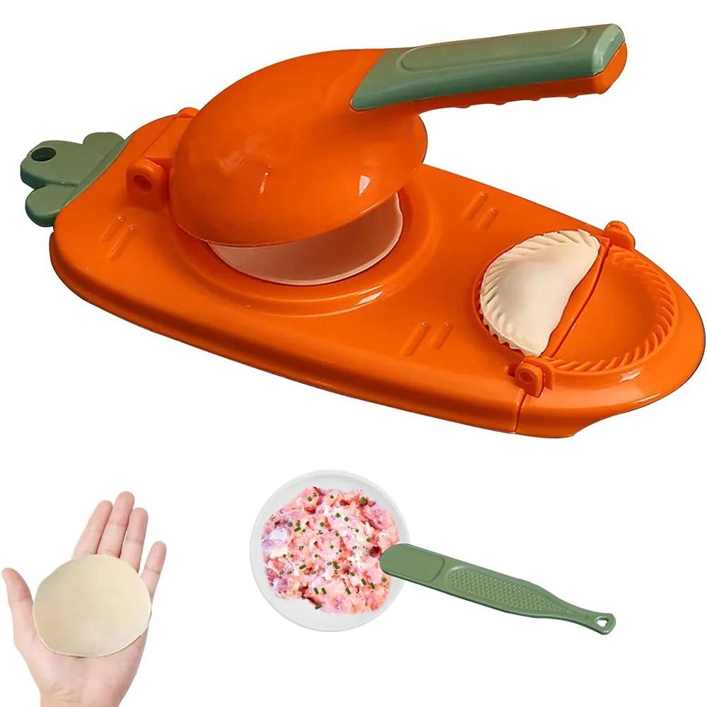 Dumpling Maker Empanada Molder Set Dough Pressing Tool Dumpling Wrapper Skin Artifact Dough Press