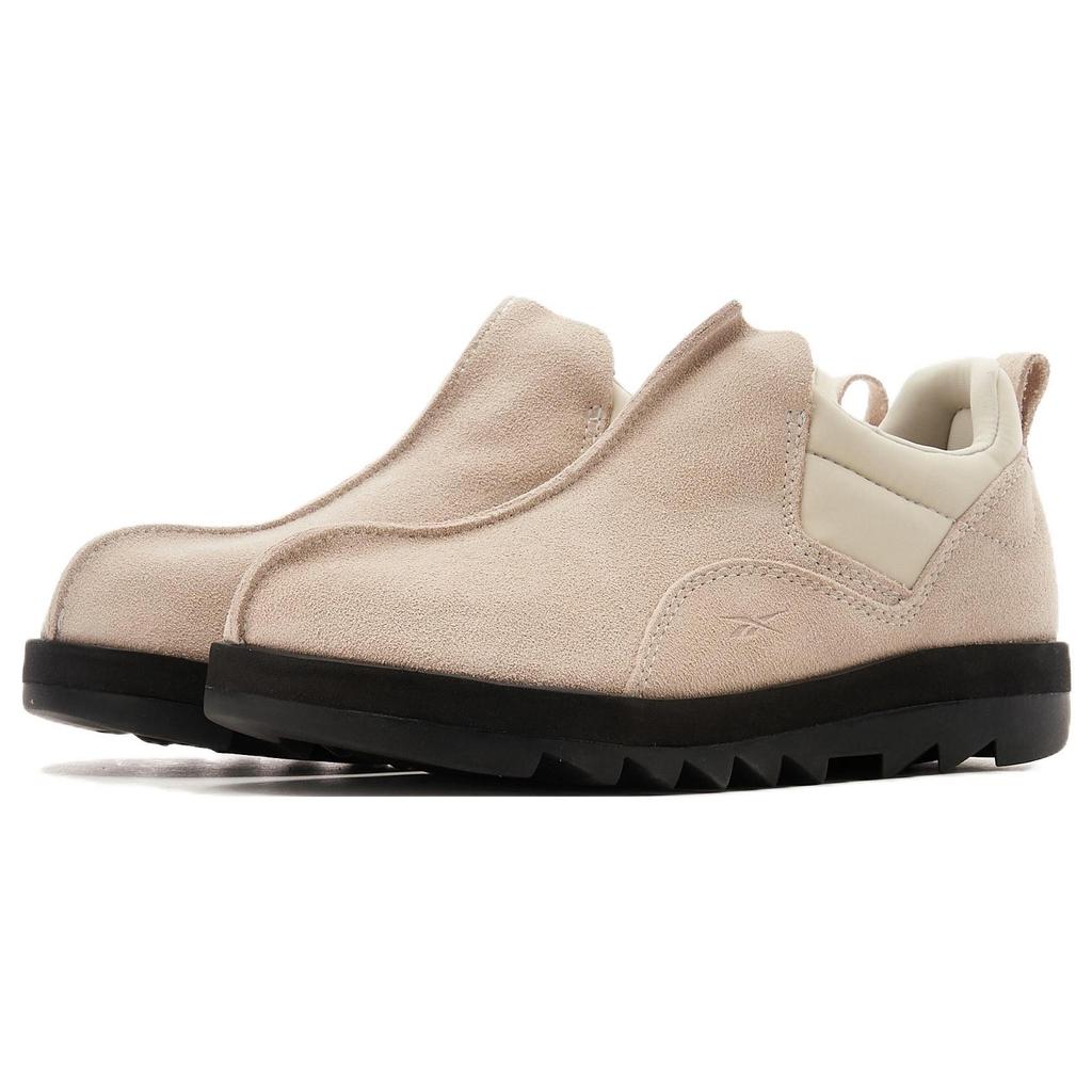 Reebok Beatnik Moc Современные бежевые кроссовки унисекс кремового цвета с черным GX4477