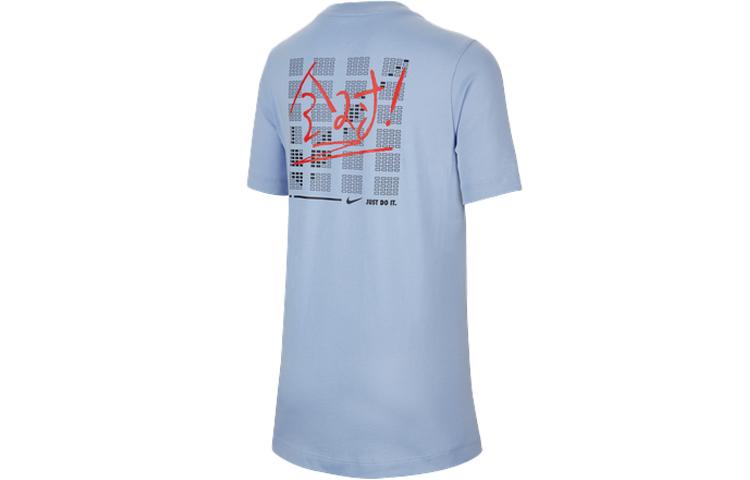 Nike T Shirt Cobalt Bliss Kids' FN3712-479