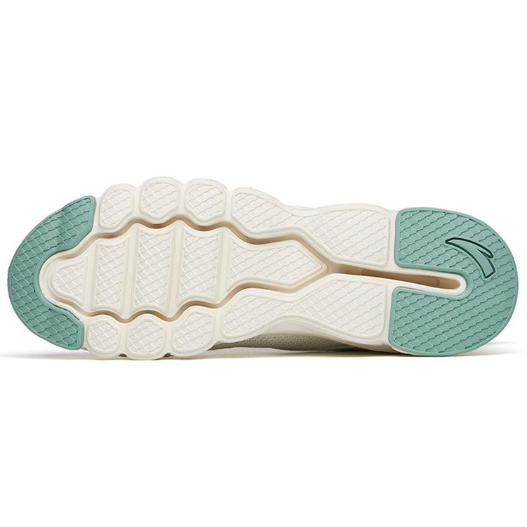 Anta Удобные амортизирующие дышащие износостойкие нескользящие низкие кроссовки для бега для мужчин белые 112225581-1