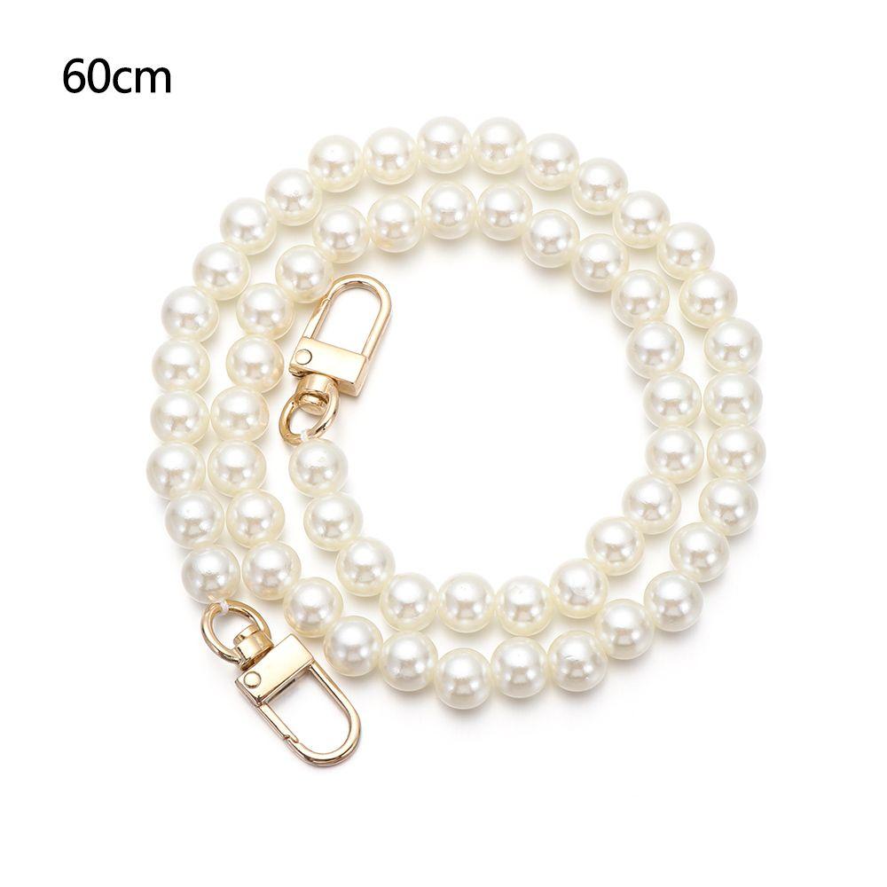 Accessories Pearl Belt Bags Handbag Handles Pearl Strap Long Beaded Chain DIY Purse Replacement