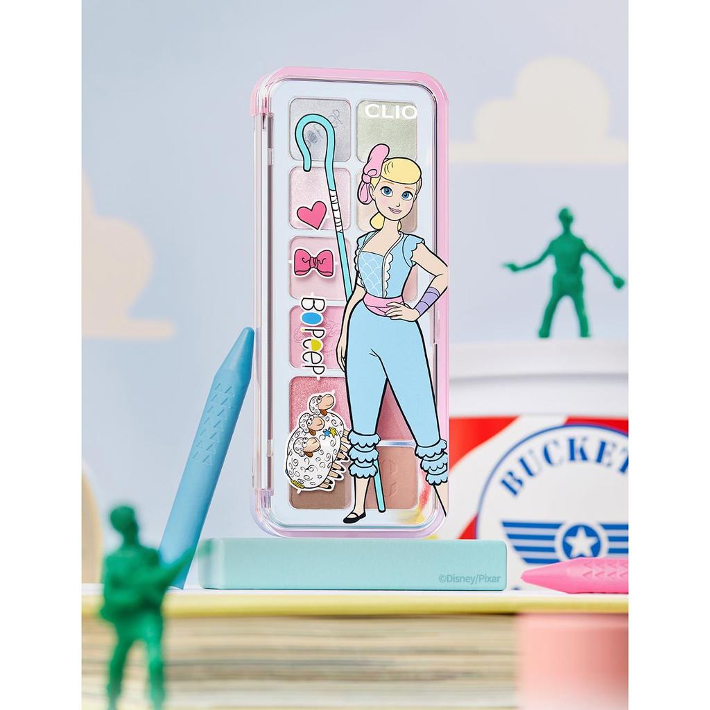 Clio Pro Eye Palette Air 19 Bo Peep’s Freedom – Лимитированная палетка теней для век Toy Story (+ Сетчатый мешочек в подарок)