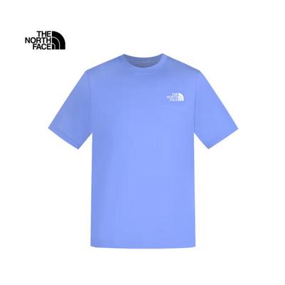 The North Face Унисекс футболка с коротким рукавом из чистого хлопка для улицы