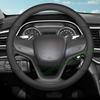 For Buick Yinglang Steering Wheel Cover Leather Non-slip Wear-resistant and Odor-free Car Handle Cover All Seasons Pass