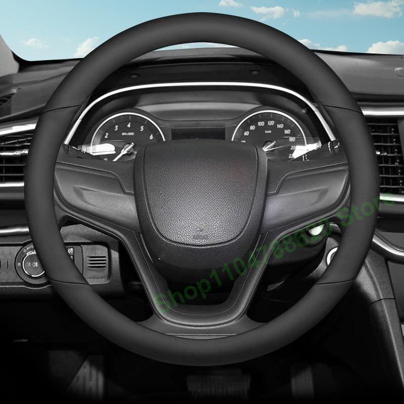 For Buick Yinglang Steering Wheel Cover Leather Non-slip Wear-resistant and Odor-free Car Handle Cover All Seasons Pass