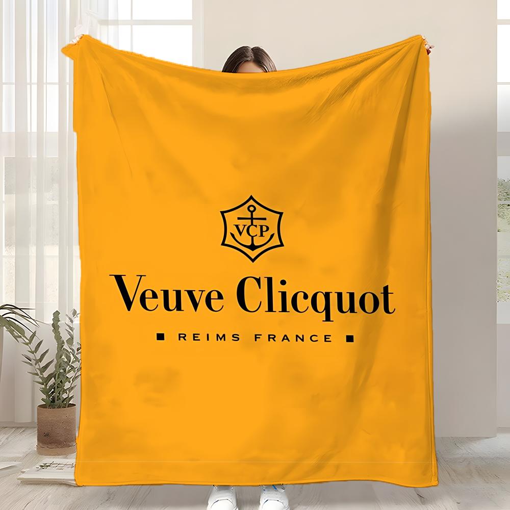 V-Veuve ClicquotS ART Плед Детский Фланелевый Плед Мягкий Теплый Антистатический Стирающийся Всесезонный