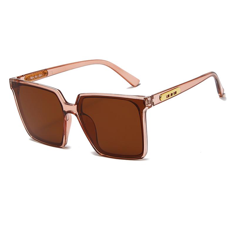 Big Square Frame Sunglasses Unisex Vintage Men Women Fashion Driving Fishing Sun Glases UV400 Outdoor Street Shooting Retro Male Female Sunglasses