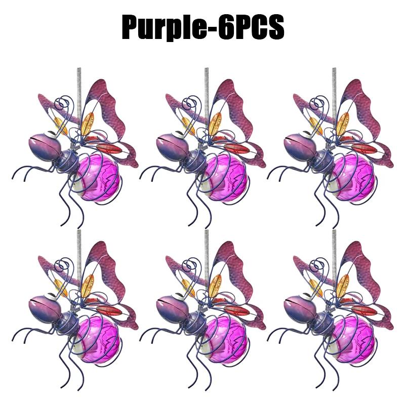 Лампа от насекомых на солнечной батарее, подвесная лампа от летающих насекомых, уличный светильник от насекомых, украшение для газона, летней вечеринки, свадьбы, декора