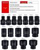 32-предметный набор ударных головок 1/2" повышенной прочности с удлиненными шестигранными и Torx головками в железном ящике