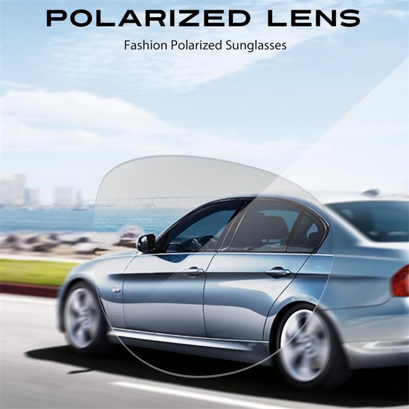 aoron Fashion Design Polarized Sunglasses Outdoor Classic Black Cycling Glasses for Men Women Running Sport Sun Glasses