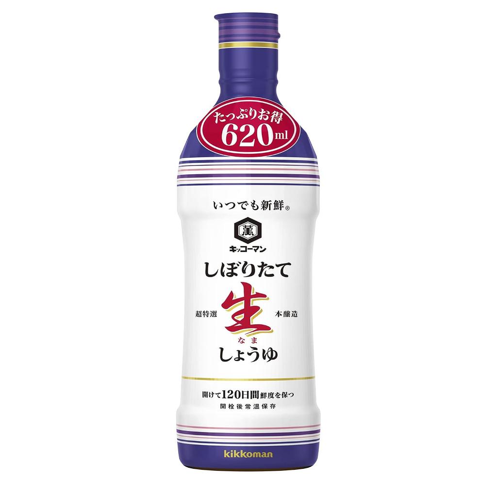 Kikkoman Always Fresh Shiboritate Nama Shoyu 620 мл