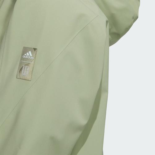 adidas Повседневная спортивная водонепроницаемая, ветронепроницаемая, дышащая куртка для мужчин, зеленая