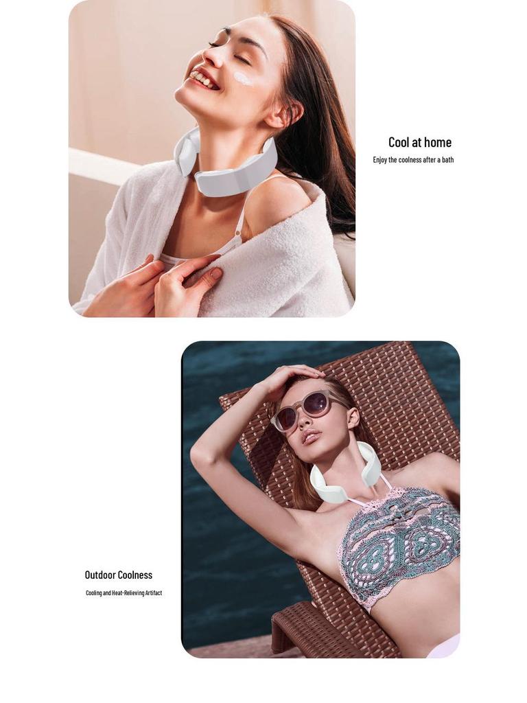 Cross-Border Cooling Neck Pillow: Summer Heat Relief with Ice Pack - Hot Seller