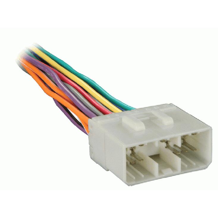 Fits Hyundai Tiburon 97-01 Double DIN Stereo Harness Radio tall Dash Kit