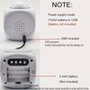 Portable LCD Digital Projection Alarm Clock With USB Cable Screen Display For Living Room Bedroom Home Decoration Timer2