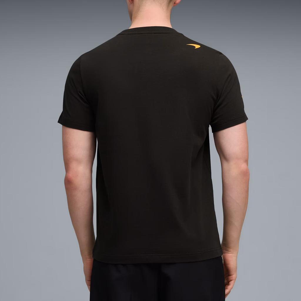 Puma X McLaren Piastri Команда Мягкий Круглый Вырез Свитшот Короткий Рукав Футболка Мужские Топы 637452-01