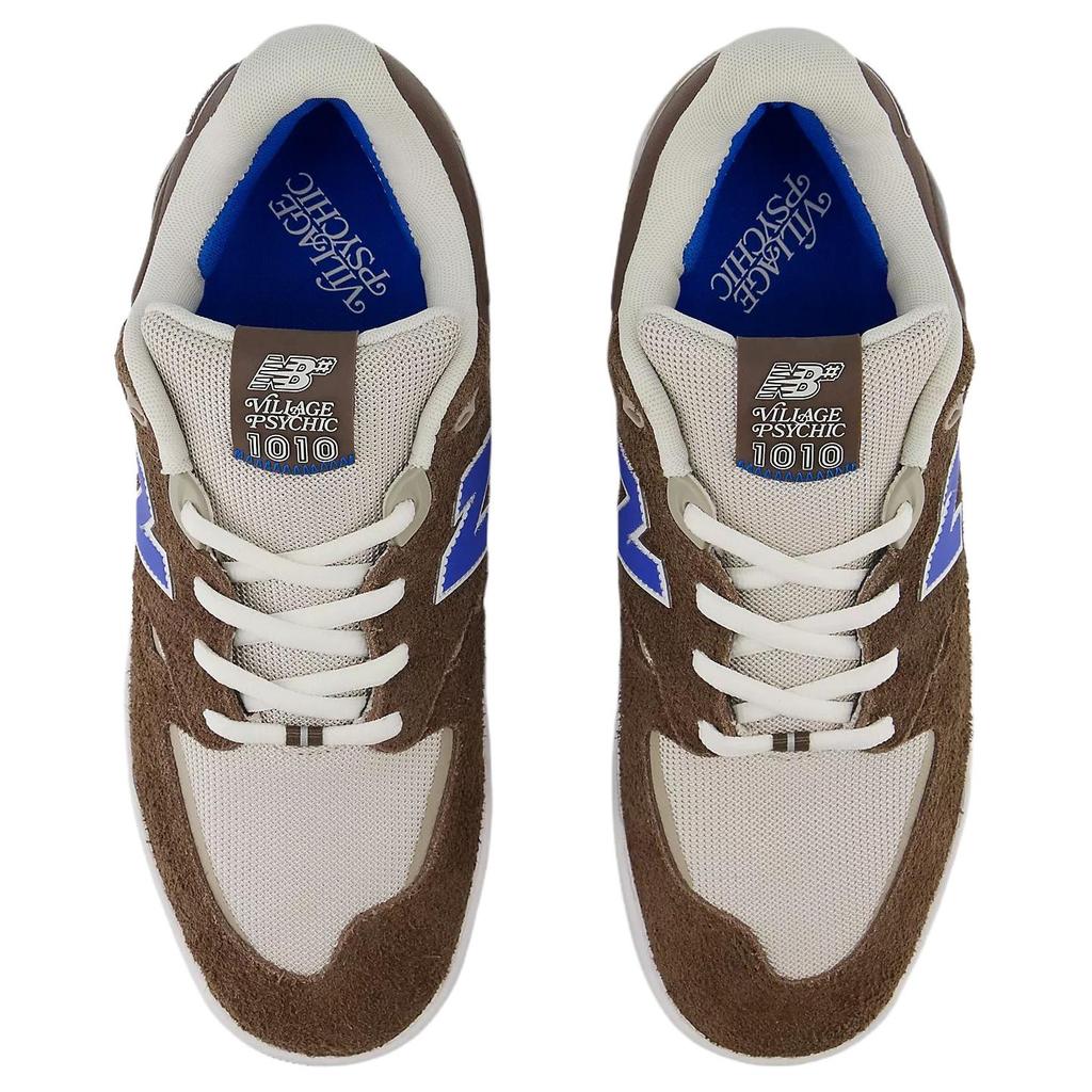 Кроссовки унисекс Village Psychic x Tiago Lemos x New Balance Numeric 1010 Forest Magic Коричневый Серый Синий NM1010SV