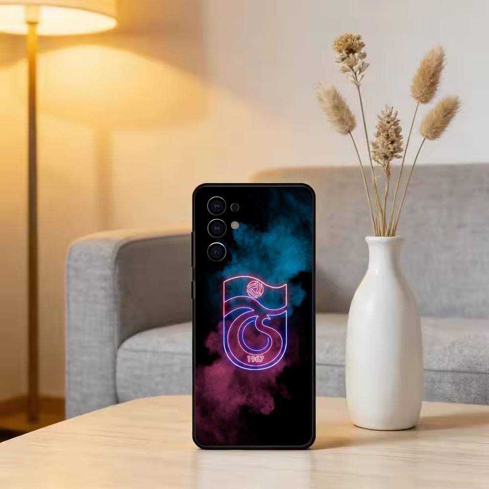 Чехол для телефона T-Trabzonspor Черный Силиконовый Мягкий Для Samsung S25,S24,S21,S22,S23,S30,Ultra,S20,Plus,Fe,Lite