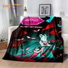 HHazbin Hotel Charlie Cartoon Soft Blanket for Home Bedroom Bed Sofa Picnic Travel  Cute Throw Blanket Gift for Kids and Fans