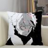Musife Персонализированная наволочка Bungo Stray Dogs для дома, 45x45 см, на молнии, квадратная, наволочка для декоративной подушки, дропшиппинг 1215