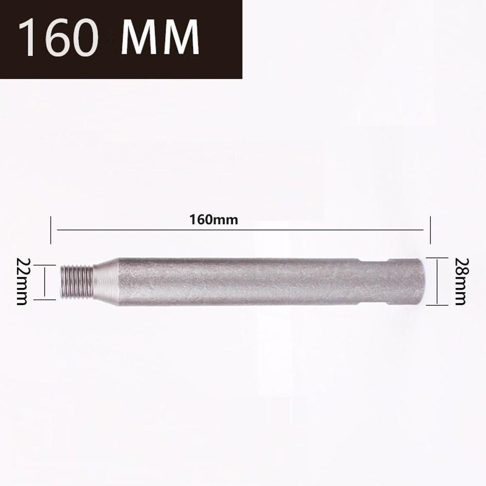 Core Bit Diamond Extension For Diamond Drill For M22 Thread Extension Rod Silver