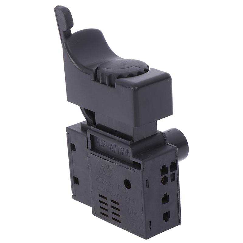 Fa2-4/1Bek Black 6A 250V Electric Drill Speed Control Trigger Button Switch