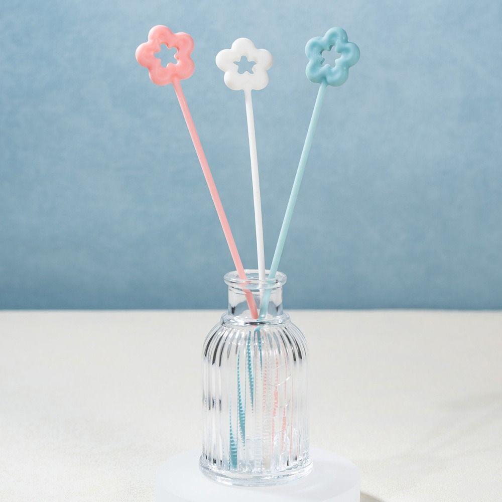 Многоразовая щетка для чистки соломинок Бытовая щетка для чистки питьевых соломинок