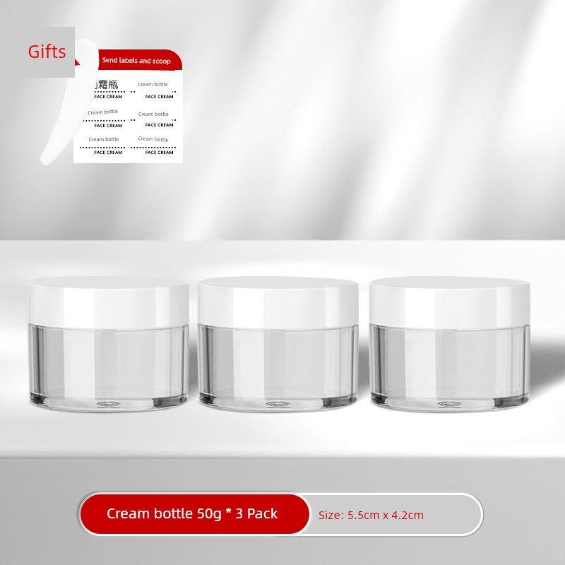 Drop-Resistant Facial Cream Travel Bottle High-End Cosmetics Sample Empty Bottle Travel Sub-Bottle Cream Tall Bottle Portable Eye Cream Box
