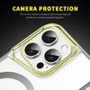 Прозрачный ударопрочный акриловый чехол Magsafe для iPhone 16 Pro Max 15 14 13 Plus Защита камеры Магнитный ударопрочный прозрачный чехол