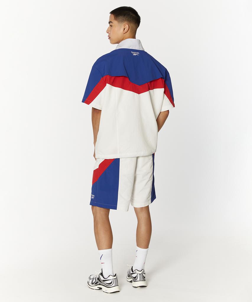 Reebok Анорак Twin Vector с коротким рукавом - Цвет: внебелый