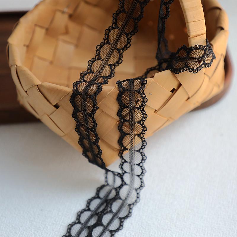 Разноцветная Полиэстеровая Кружевная Тесьма для DIY Платьев Кукол и Лолита Аксессуаров