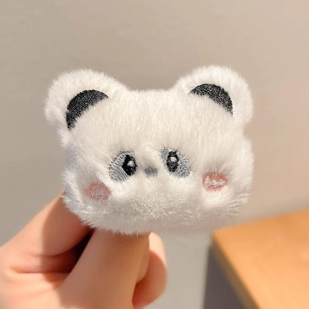 Cute Clothes Badge Pins Cartoon Backpacks Pendant New Plush Bear Frog Brooch