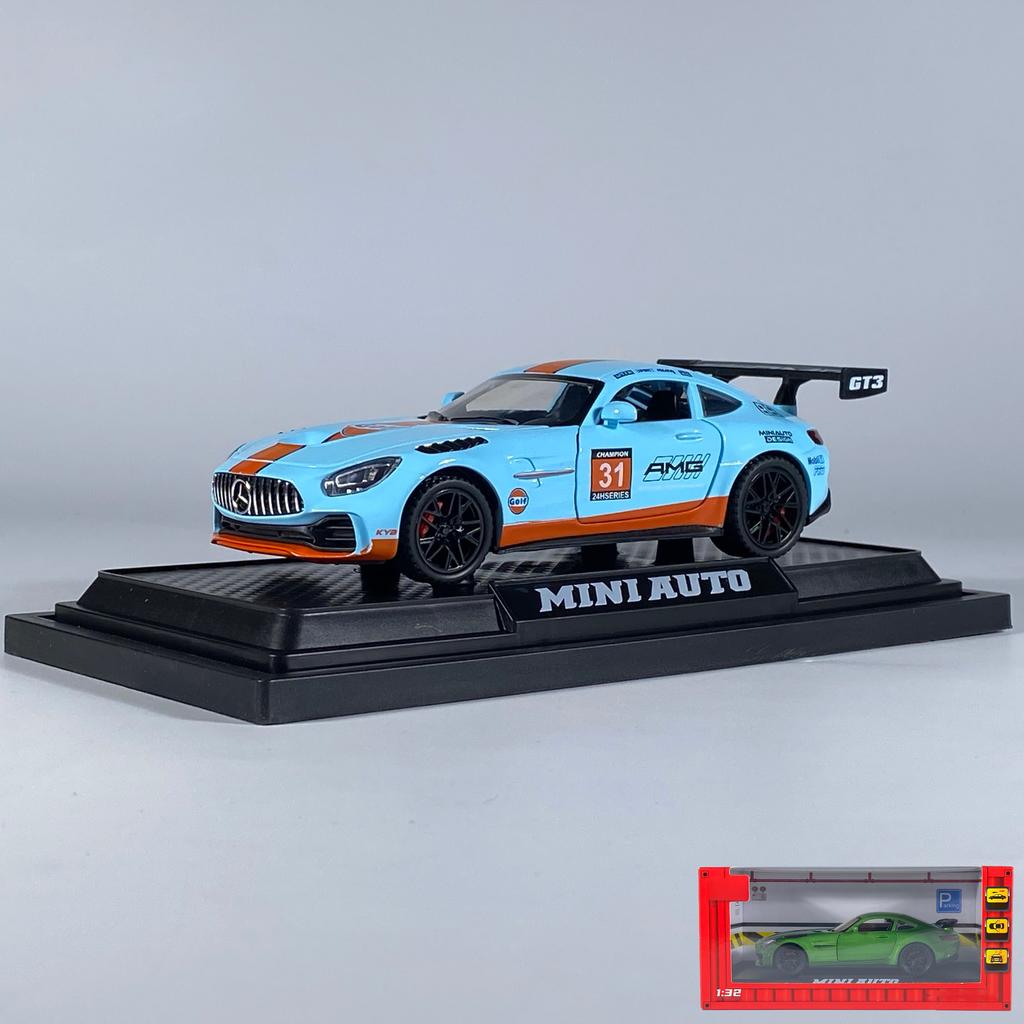 AATB1 1:32 Benz AMG GT Super Sports Car Alloy Metal Diecast Model Car Indoor Trendy Toys Ornaments Premium Decoration Collection Gifts