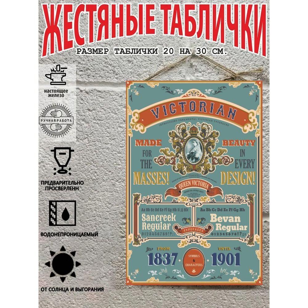 Металлический настенный плакат Декоративная печать 20x30 см Декор комнаты