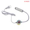 1Pc 10/20/30 Led Sewing Machine Lamp 360 Flexible Adjustable Gooseneck Work Lamp Industrial Lights With Base For Workbench