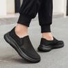 Fashion 2025 Men Mesh Loafers Walking Shoes Outdoor Summer Flats Black Fitness Sports Sneakers Comfortable Big Size 39-48