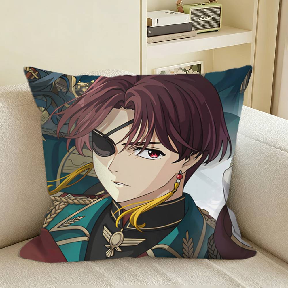 HHayato Suo WWINDBREAKER Square Sofa Pillow Cover Solid Color Living Room Home Decor Cushion Case