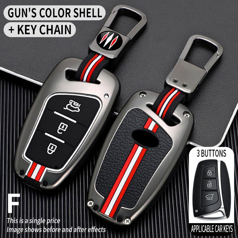 Чехол для ключа автомобиля Крышка Корпус Держатель брелока Для Hyundai Grand Santa Fe IX45 GENESIS EQUUS AZERA 2013 2014 2015 2016 Аксессуары для брелока