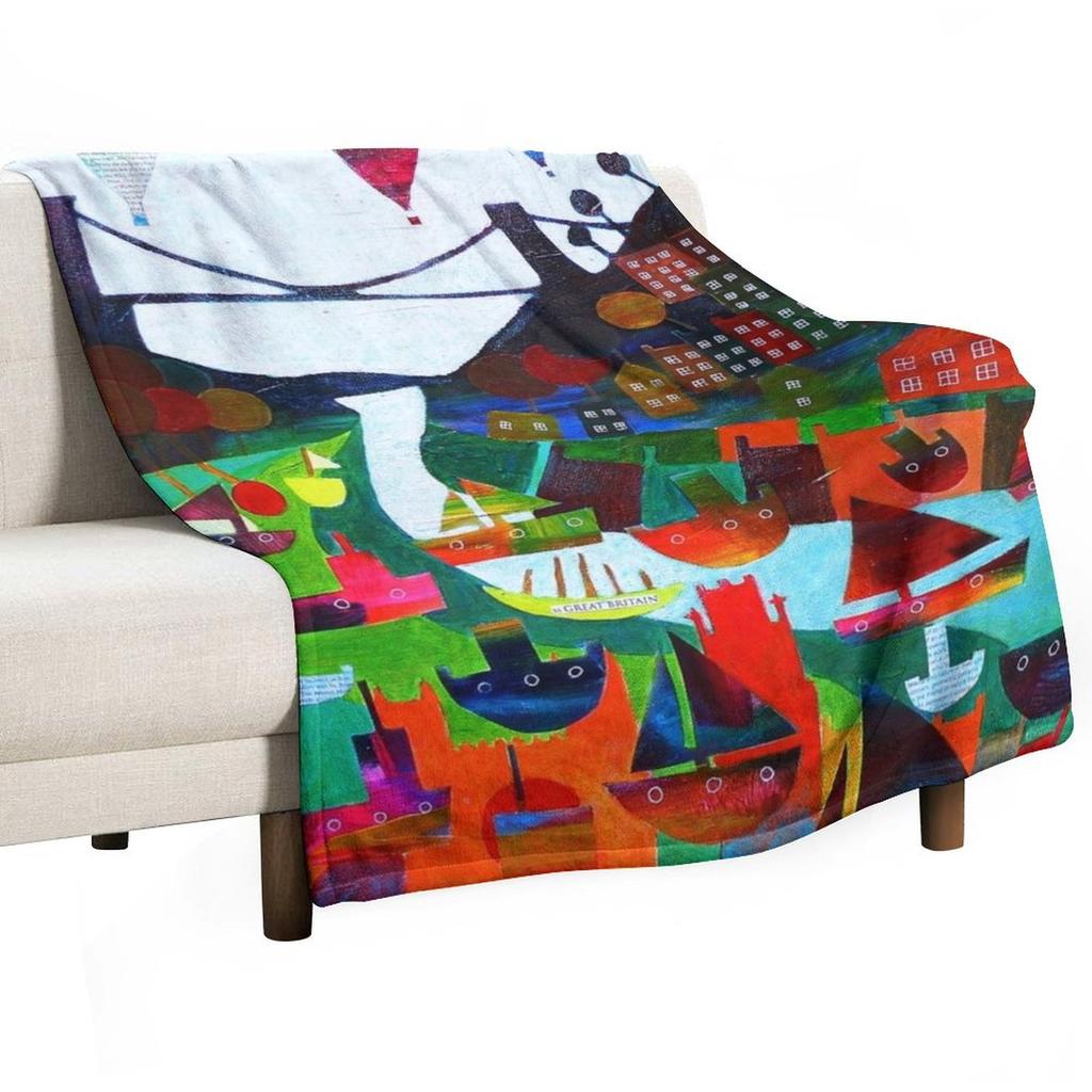 Clifton Collage #2 Throw Blanket Luxury Thicken Sofa Quilt Bed covers Baby Blankets