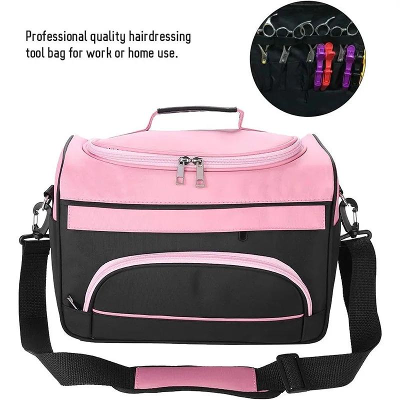 Профессиональная косметичка, кейс для хранения инструментов для салона красоты, органайзер для косметики, портативная дорожная сумка для парикмахера